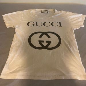 GUCCI Logo-print cotton T-shirt